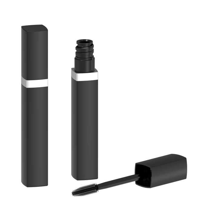 Square mascara pack